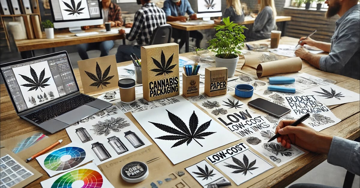 how to cut costs when buying custom cannabis paper packaging