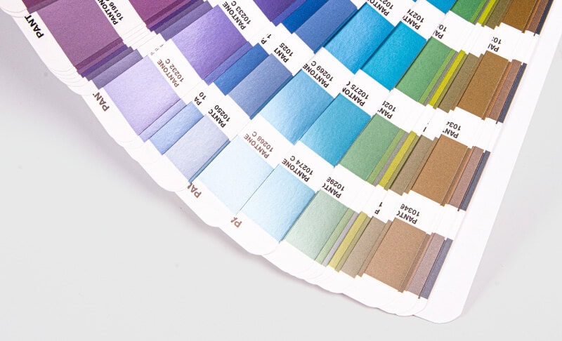 Pantone Metallic printing