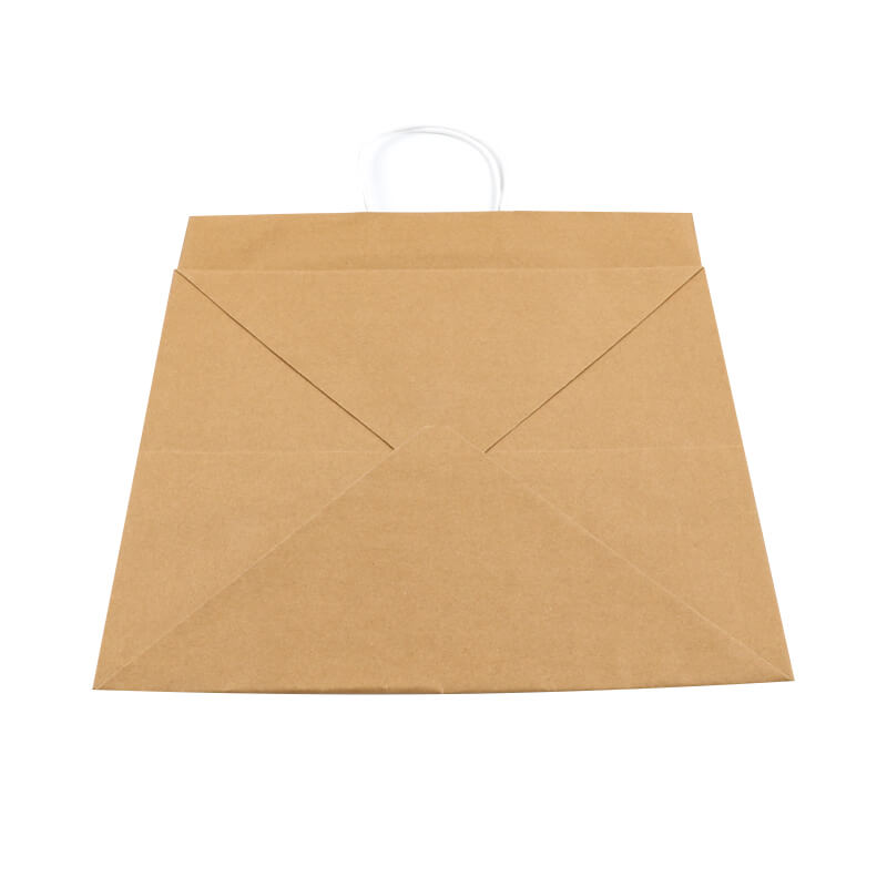 brown kraft custom paper shopping bags