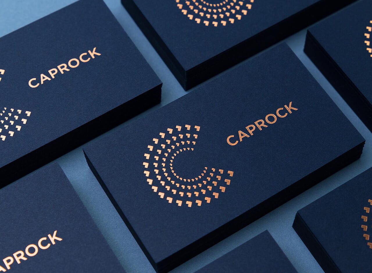 rigid gift box made with texture paper and gold foiling LOGO