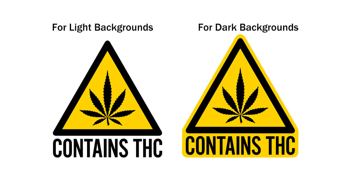 Vermont cannabis warning label 2025 new version