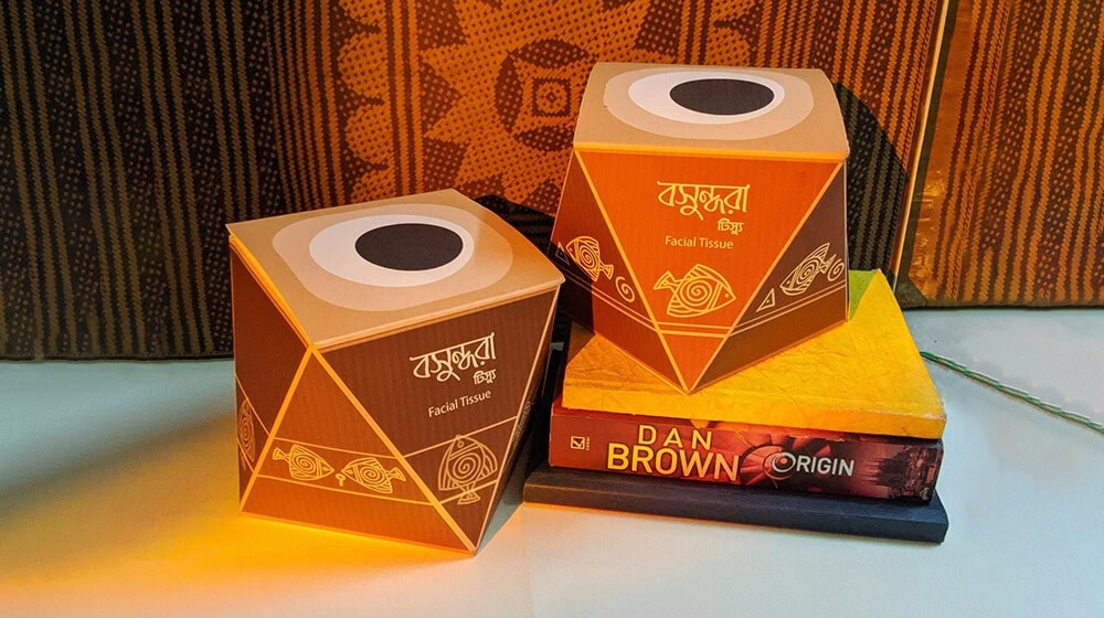 two pieces of odd-shaped boxes put on the top of some books