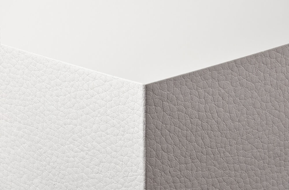a textured paper with two different colors