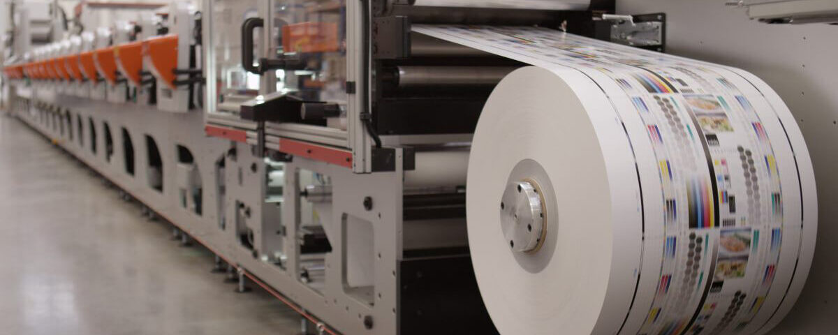 flexographic printing machine operating