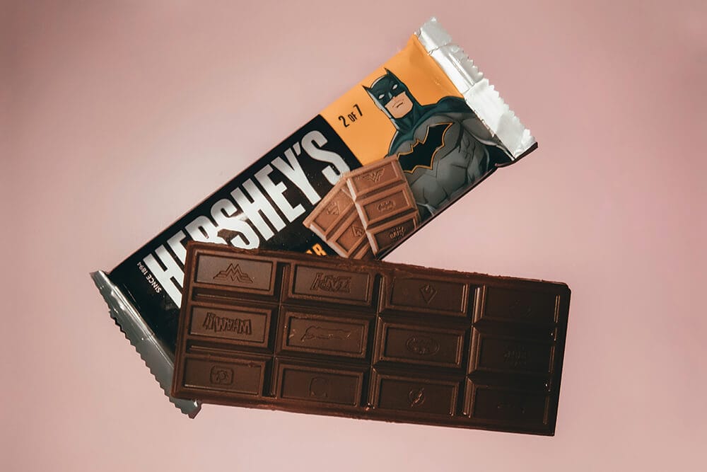 Custom chocolate packaging showcasing premium truffle and bar presentation