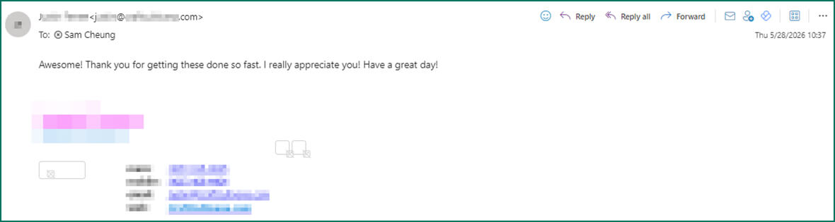 customer review pic529