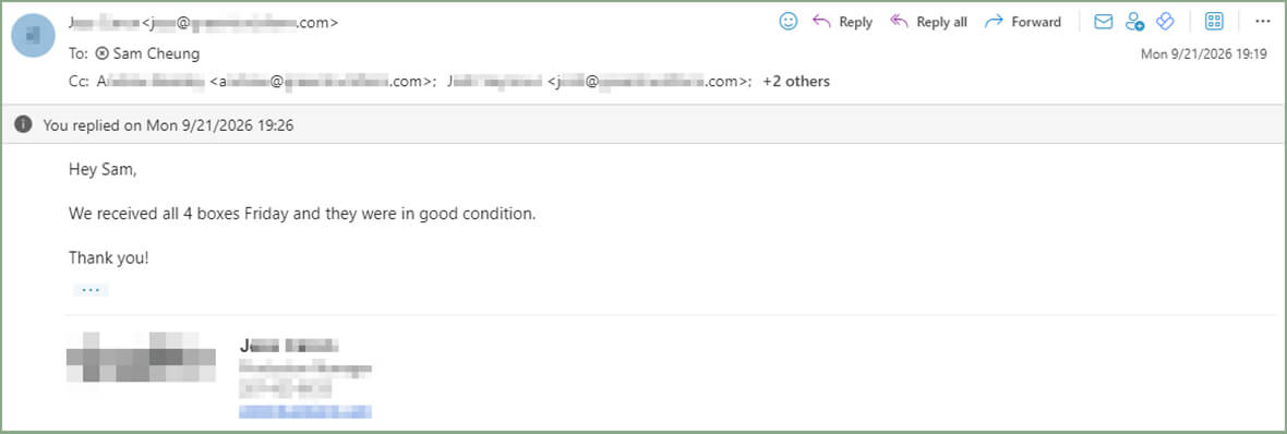 customer review pic549