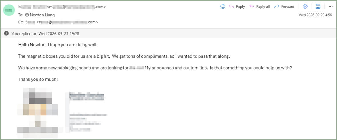 customer review pic550